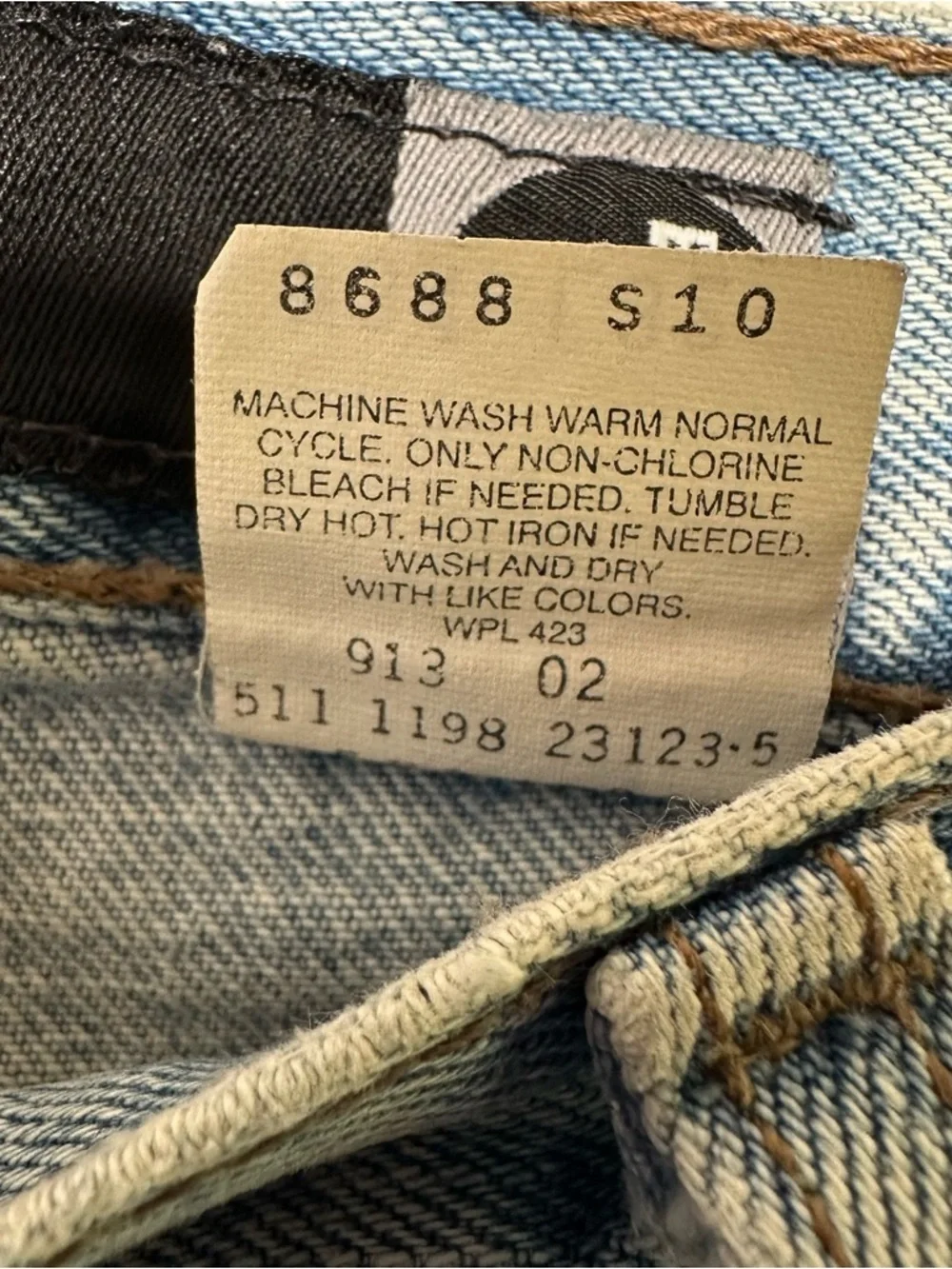 Levi’s Vintage SilverTab Baggy Jeans Y2K 90’s Made in USA Light Wash 34x32